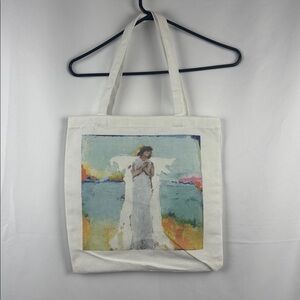 Anne Neilson Home Watercolor Angel Tote Bag
